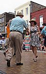 Dance class on the street